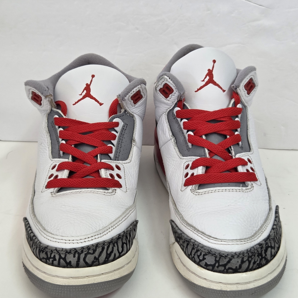 Jordan 3 Retro Mid Fire Red DM0967-160 Size 7Y Or Womens 8.5 - Picture 4 of 9